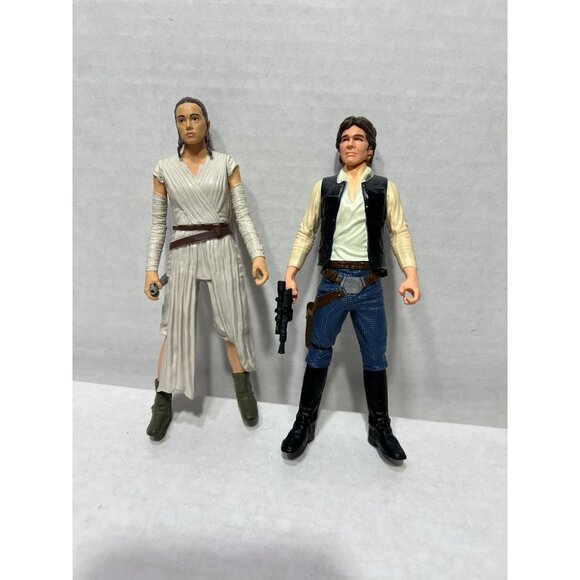 Han Solo Star Wars figure Rey toy figures - Picture 3 of 6